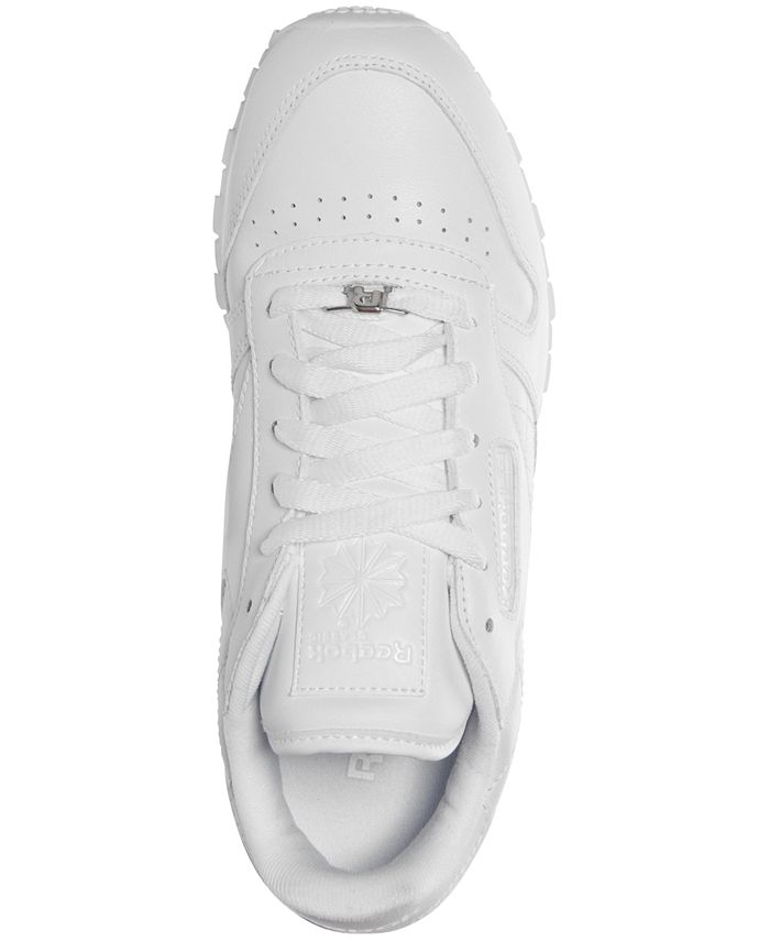 Reebok Big Boys' Classic Casual Sneakers from Finish Line - Macy's