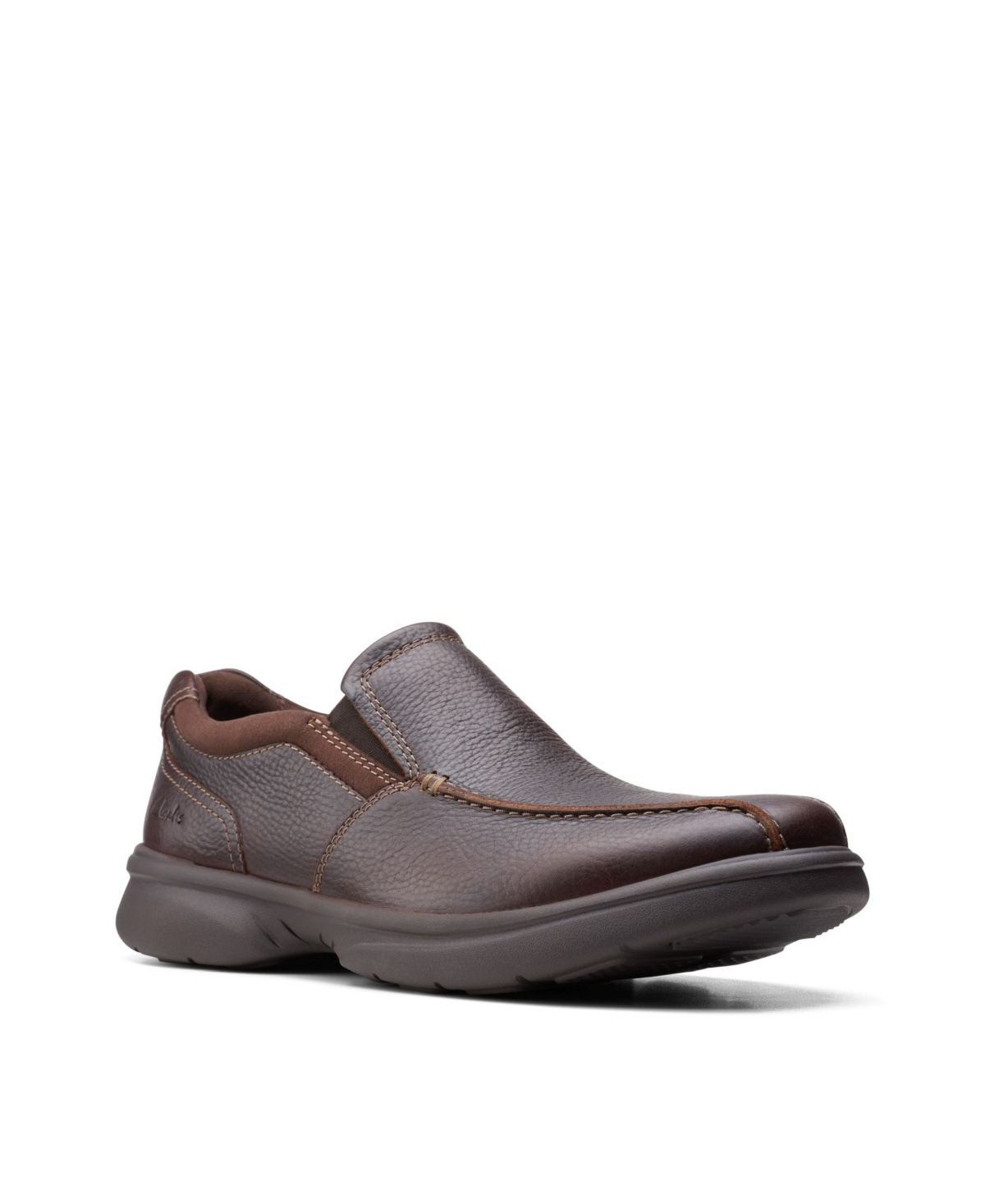 Men's Bradley Step Slip-On - Brown Tumbled Leather