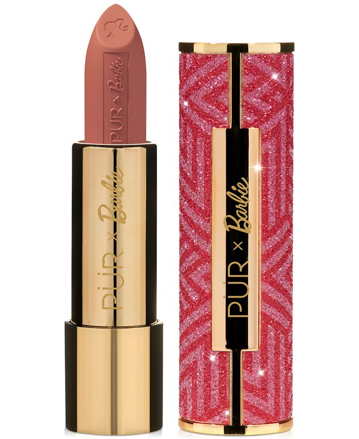 PÜR x Barbie™ Iconic Lips Semi-Matte Lipstick - Macy's