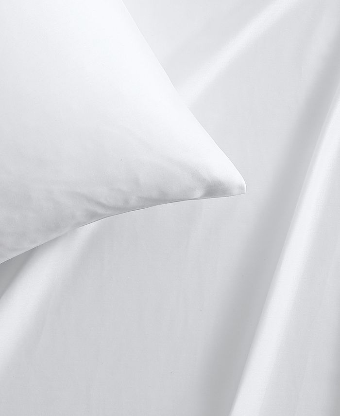 Vera Wang Solid Cotton Sateen T800 4 Piece Sheet Set, Queen Macy's