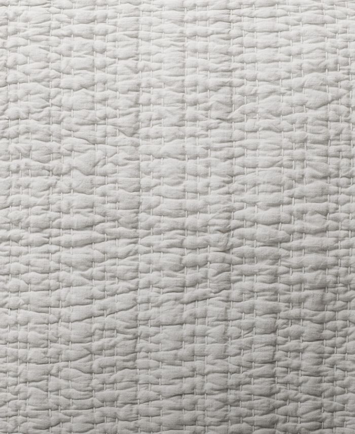 Vera Wang Charcoal Vines European Sham Macy's