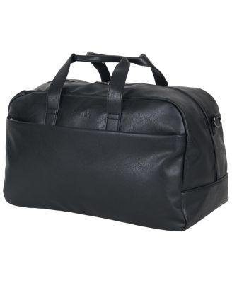 20" Faux Leather Lightweight Carry-On Travel Duffel