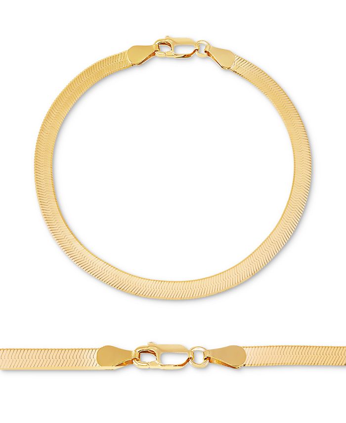 Herringbone necklace shop and bracelet set