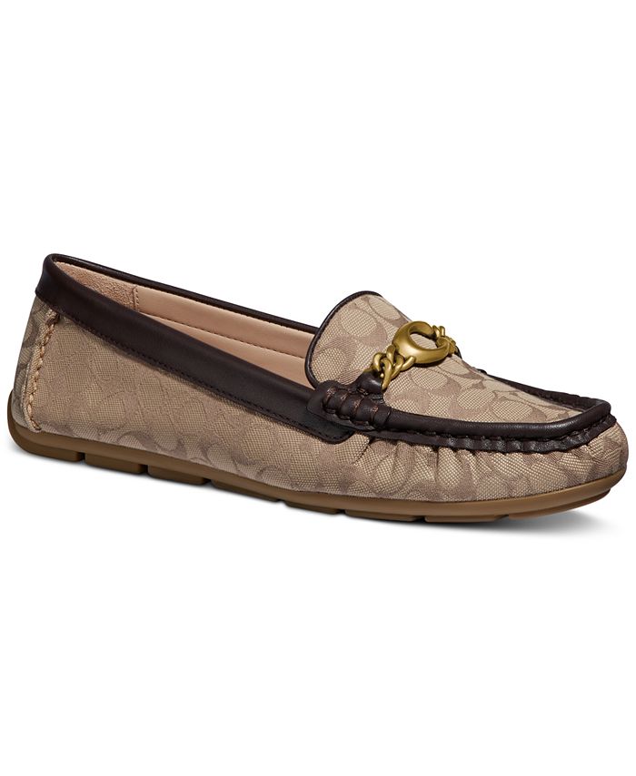 Coach flats macy's shop