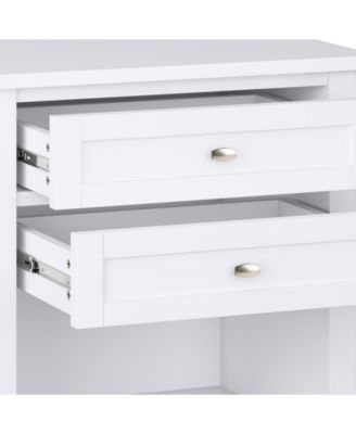 Warm Shaker Bedside Table