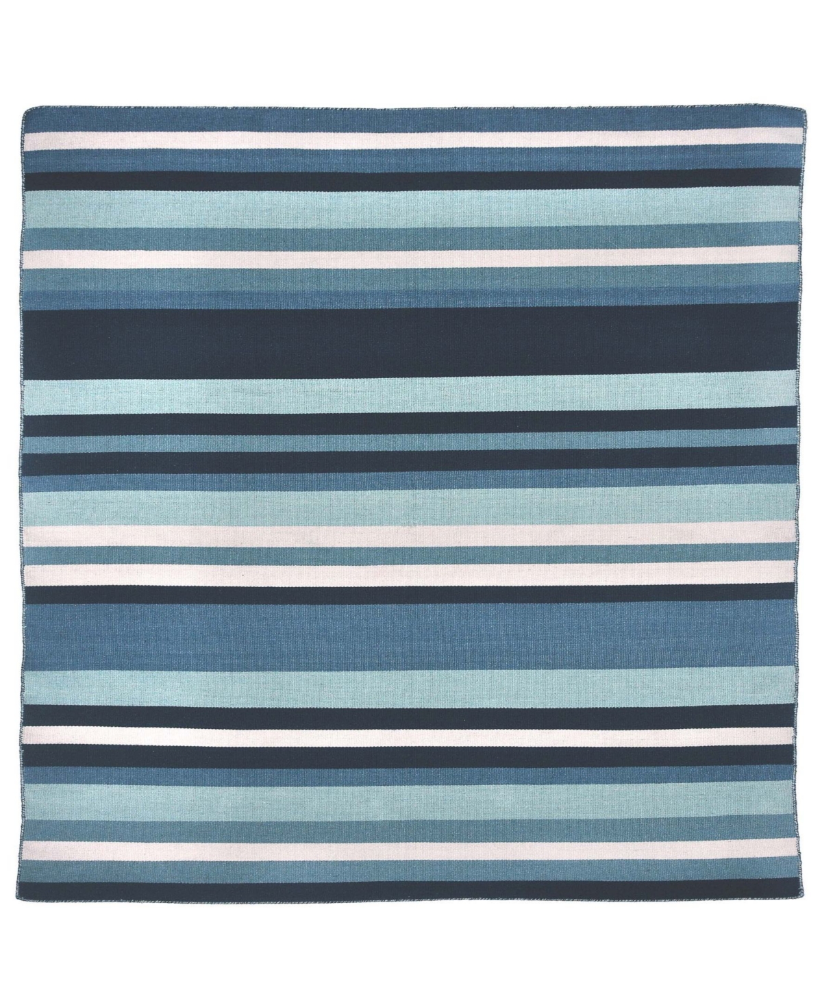 Liora Manne' Sorrento Tribeca Blue 8' x 8' Square Rug - Blue