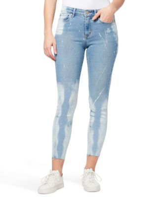 WILLIAM RAST - Paint-Splatter Ankle Skinny Jeans