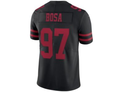 black nick bosa 49ers jersey