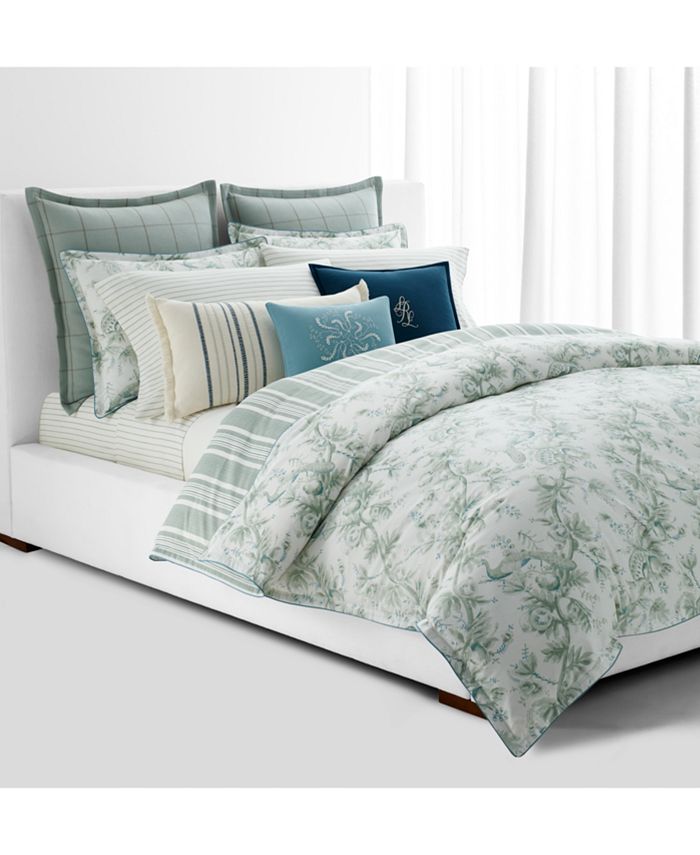 Lauren Ralph Lauren Julianne Toile Comforter Set, Full/Queen & Reviews -  Home - Macy's