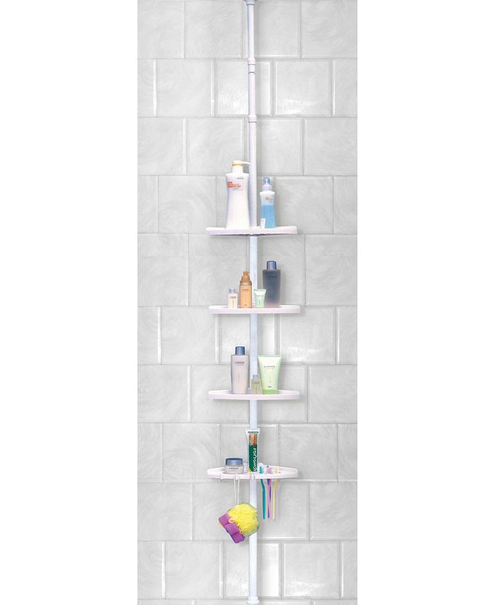 4-Tier Corner Shower Shelf