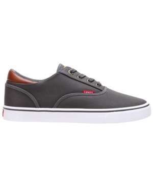 image of Levi-s Men-s Ethan Canvas Sneakers Men-s Shoes