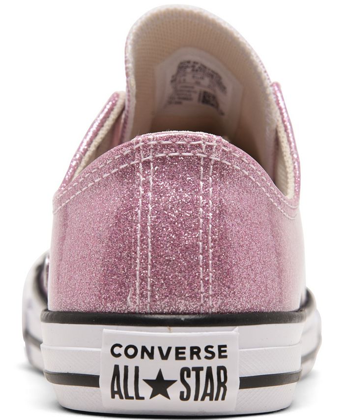 Converse Little Girls Coated Glitter Chuck Taylor All Star Casual