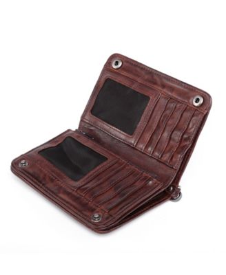 Women's Genuine Leather Basswood Clutch