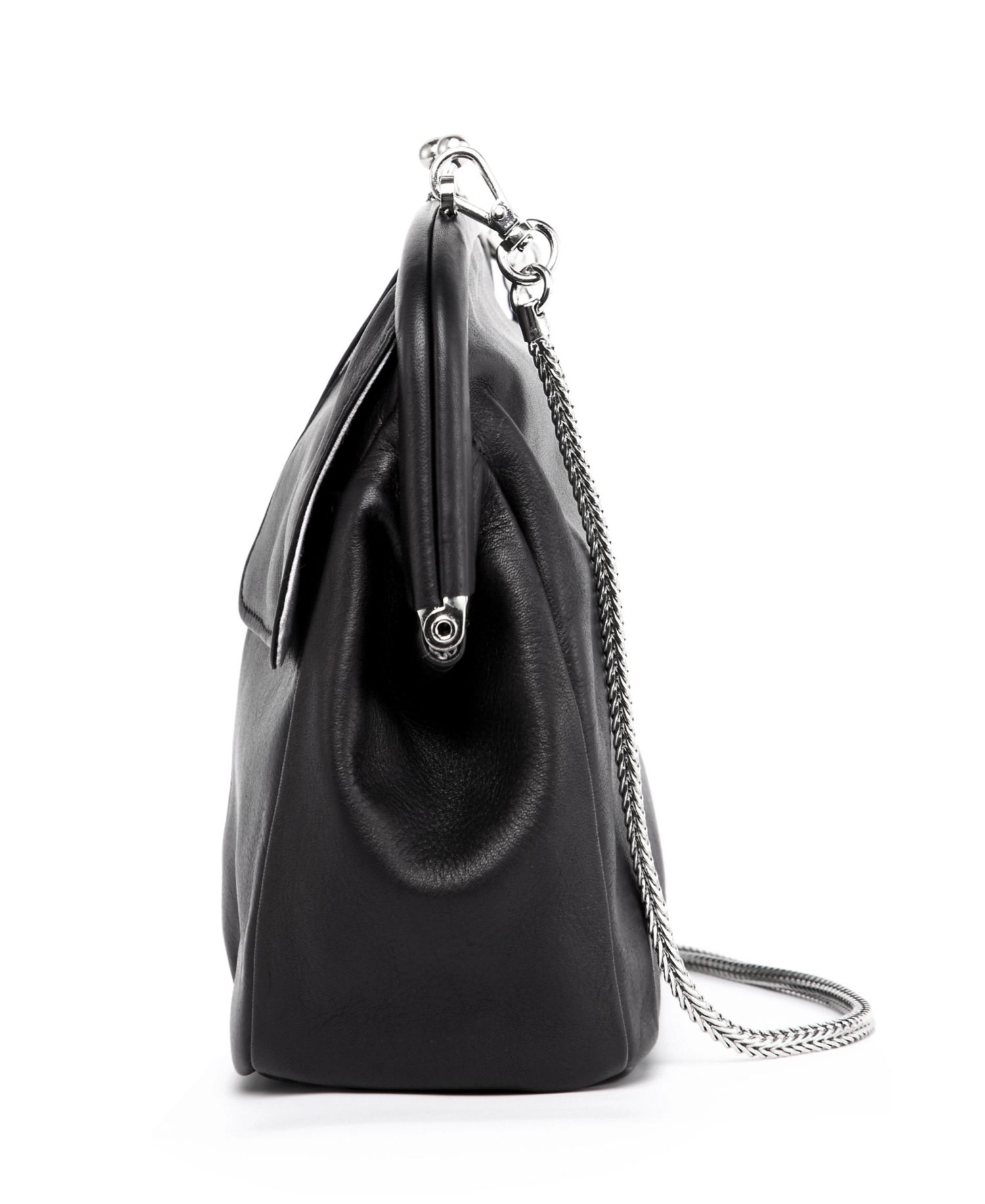 Women's Genuine Leather Pac Shell Crossbody