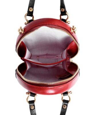 Women's Genuine Leather Fairy Lantern Mini Satchel