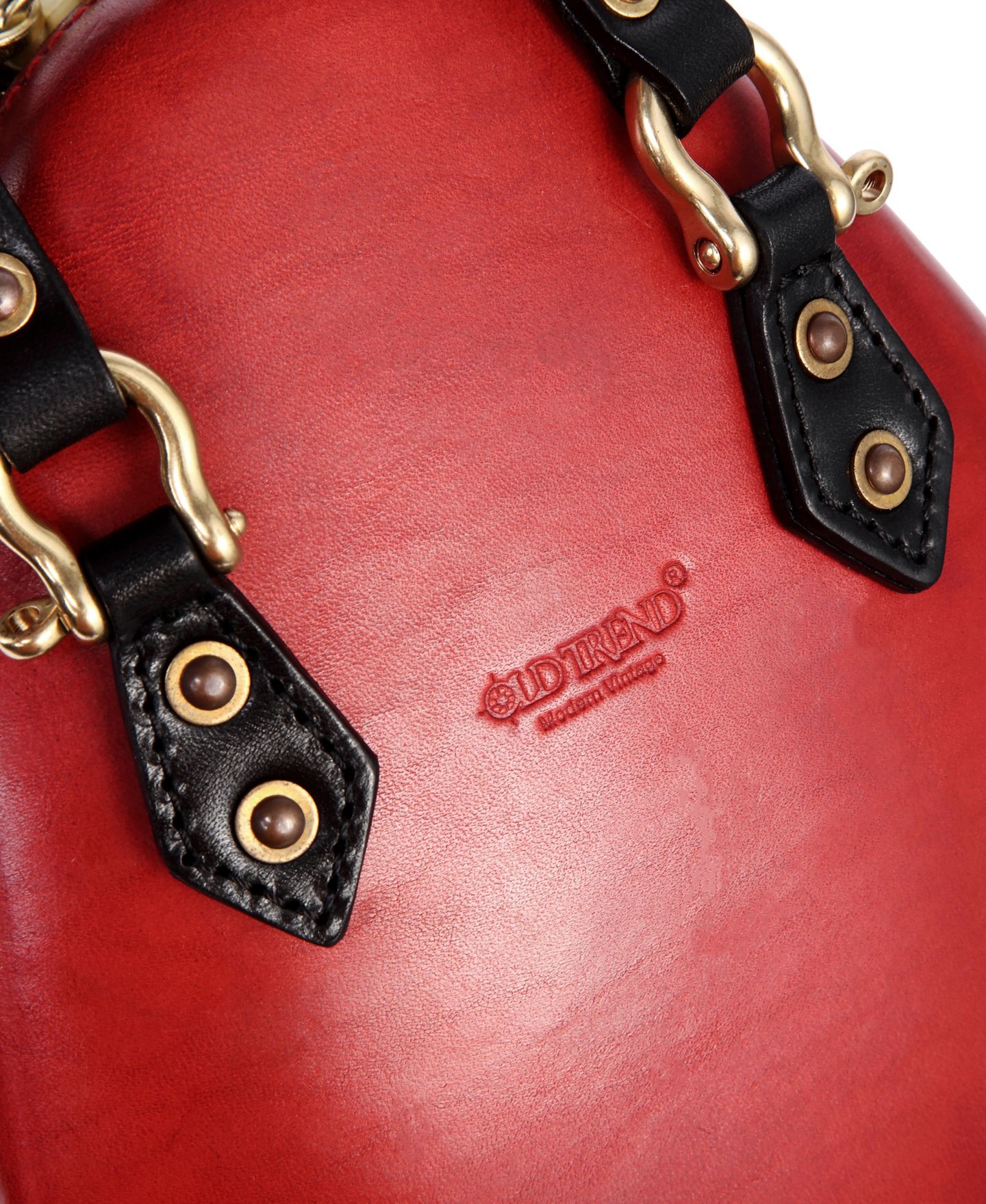 Женская сумка OLD TREND Genuine Leather Fairy Lantern Mini Satchel, цвет: Красный — фото 12