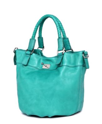 Women's Genuine Leather Pumpkin Bucket Bag