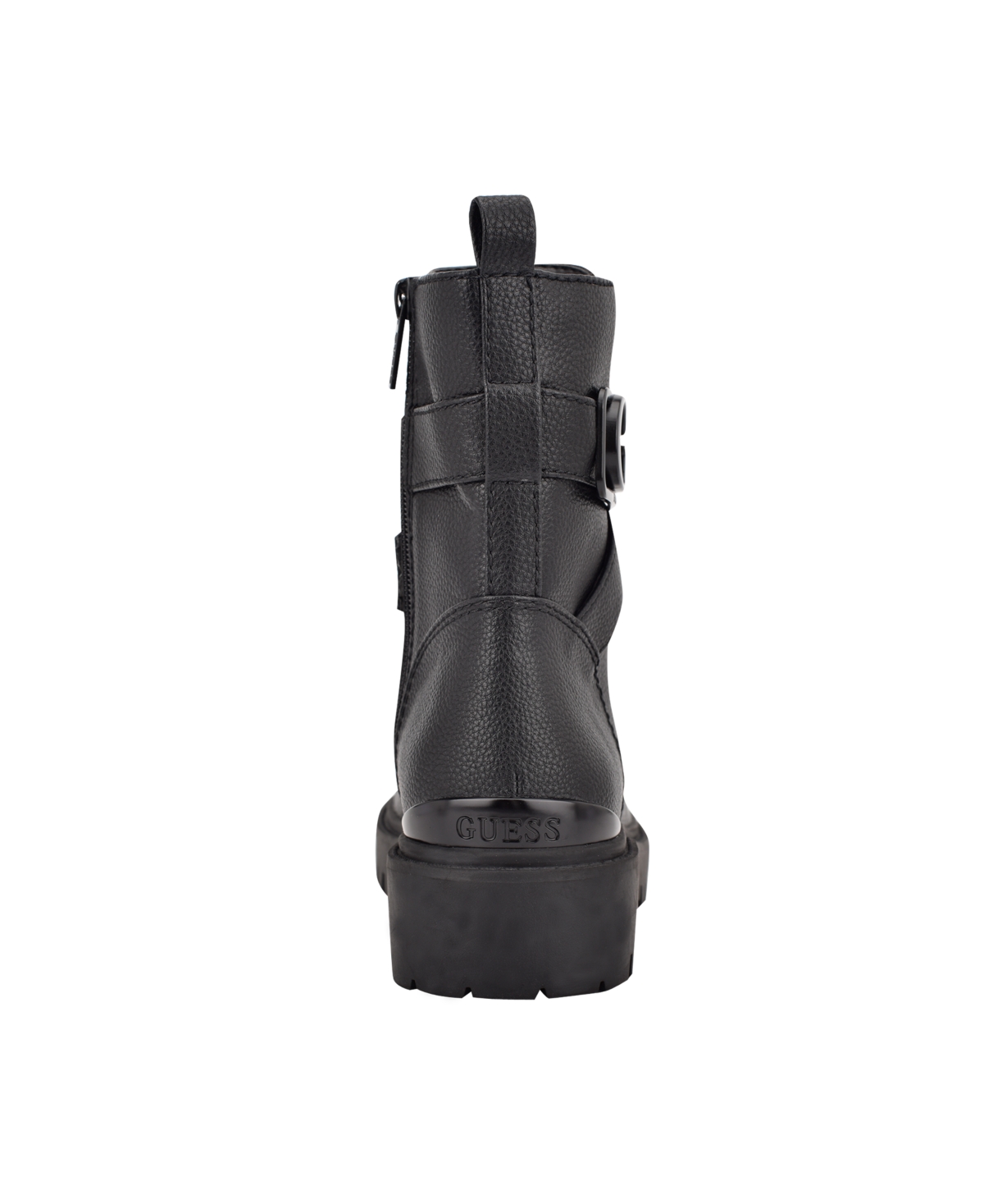 Guess Women's Orana Combat Booties - Black- Synthetic