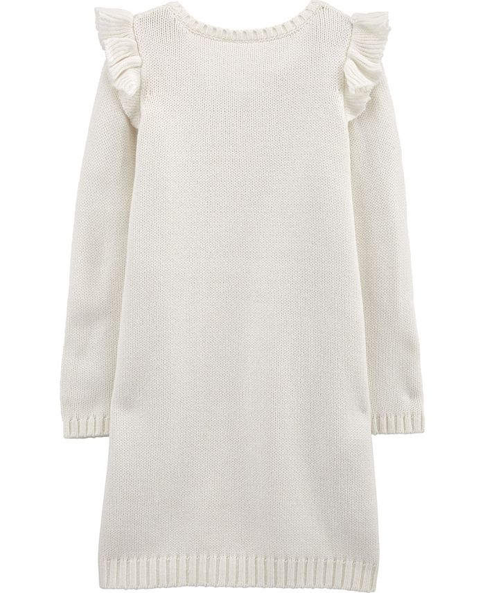Carter's Big Girl Cable Knit Dress - Macy's