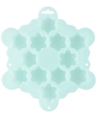 Wilton - Silicone Snowflake Mini Treat Mold, 12-Cavity