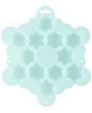 Wilton Silicone Bite-Size Snowflake Treat Mold, 12-Cavity 