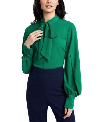 Riley & Rae - Camille Tie-Neck Blouse