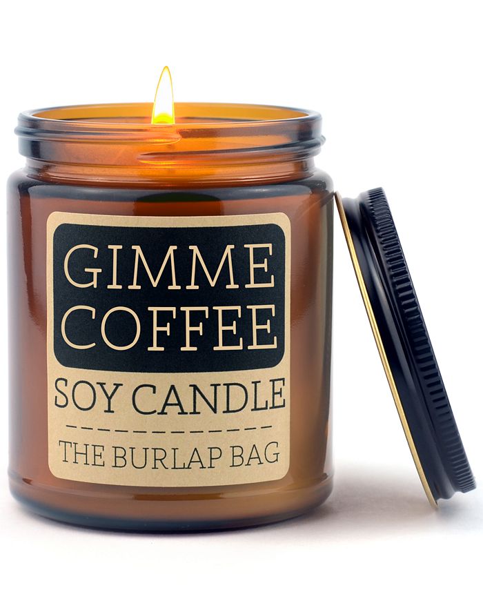 The Burlap Bag Gimme Coffee Candle, Espresso Scented - Macy's