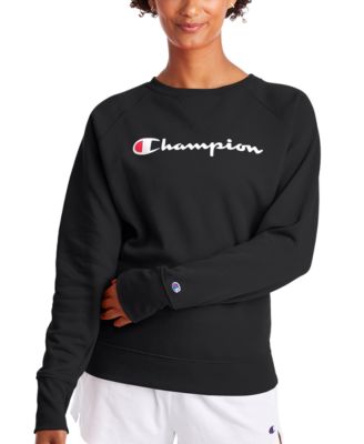 champion black sweatshirt