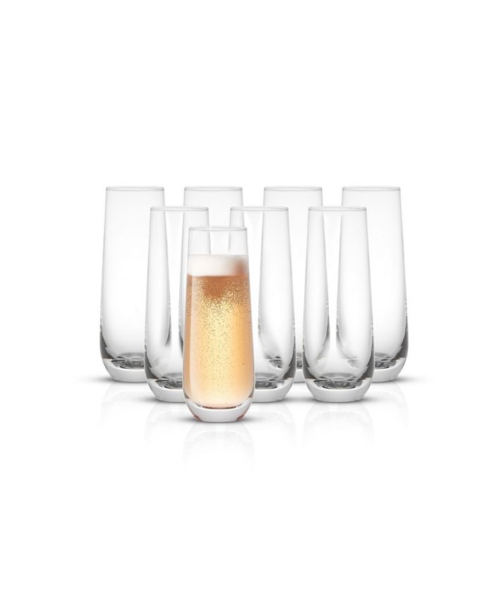 Godinger Dublin Champagne Flutes, Set of 8 - Macy's
