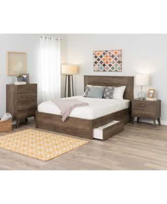 Prepac Milo 2 Drawer Nightstand