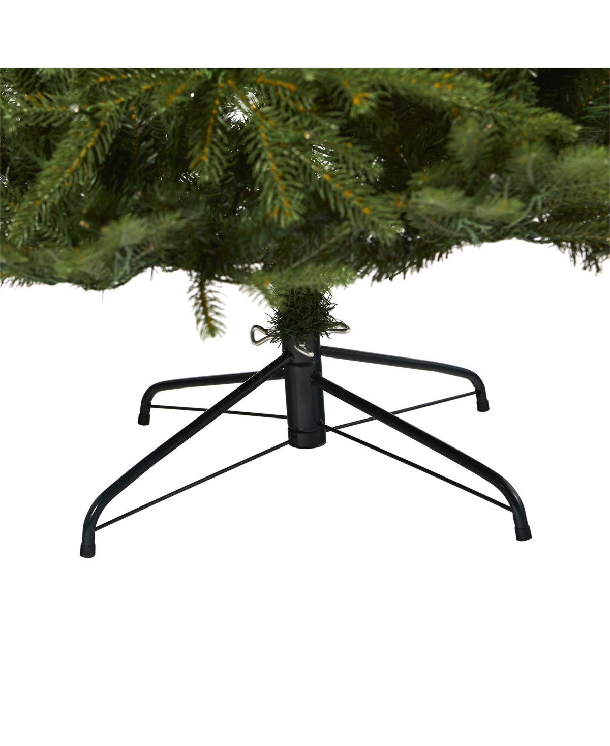 Nearly Natural Vancouver Fir "Natural Look" Artificial Christmas Tree with 500 Clear Led Lights and 2542 Bendable Branches