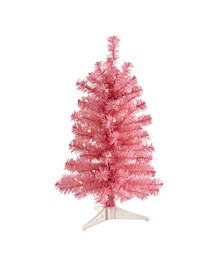 Artificial Christmas Tree with 35 LED Lights and 72 Bendable Branches