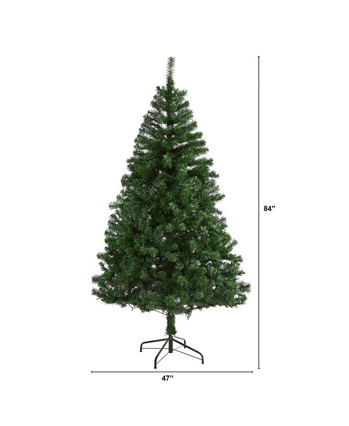 Nearly Natural Northern Tip Pine Artificial Christmas Tree - Macy's