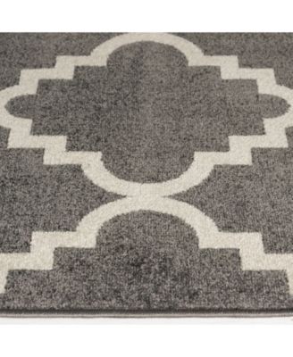 Portland Textiles CLOSEOUT! Tropicana Taza Gray 8'8