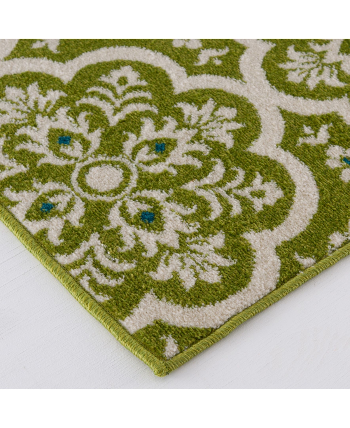 Closeout! Portland Textiles Tropicana Contoy 7'10" x 9'10" Outdoor Area Rug