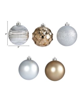 Holiday Shatterproof, 40 Count Christmas Tree Ornament Box Set