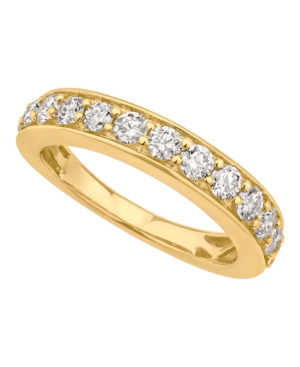 image of Certified Diamond Pave Band 1 ct. t.w. in 14k White or Yellow Gold