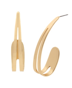 image of Robert Lee Morris Soho Cut Out Hoop Earrings
