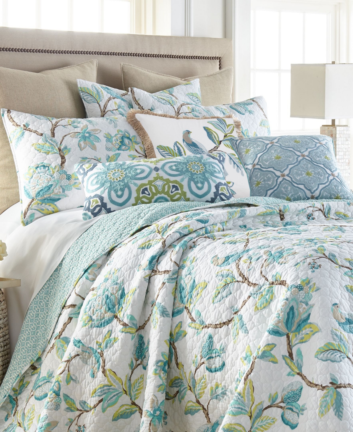 Levtex Cressida French Inspired 3-Pc. Quilt Set, Full/Queen