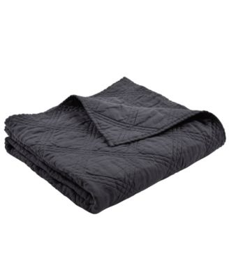 Washed Linen Reversible Quilted Throw, 50" x 60"