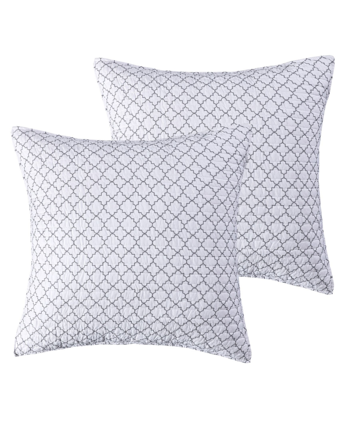 Pisa 2-Pc. Sham Set, European - Gray