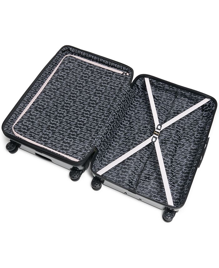 KARL LAGERFELD PARIS Karl Lagerfeld Chevron 28" Hardside Spinner