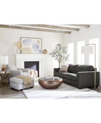 Macy's Closeout Dester Seating Collection Created For Macys In Charcoal