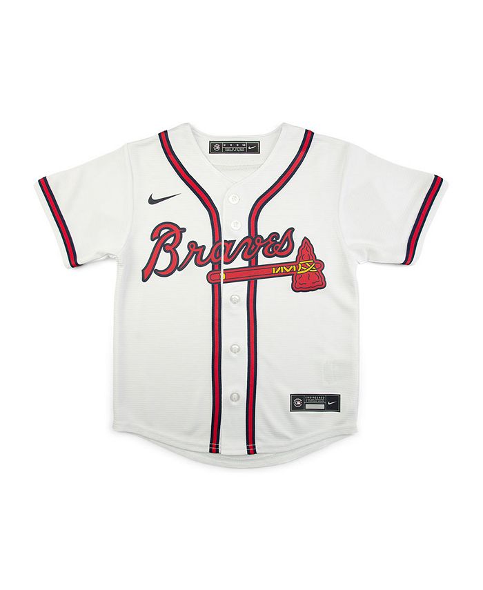 MLB Girls' Atlanta Braves Screen Print Baseball Jersey, Pink, X-Large :  : Fashion
