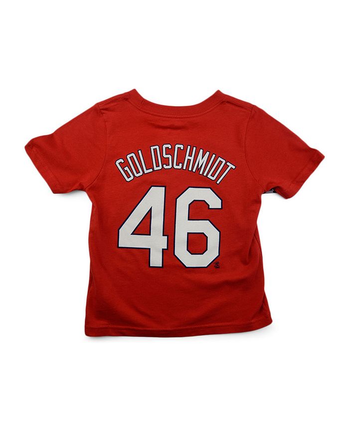 Youth St. Louis Cardinals Nike Red Player Name & Number T-Shirt