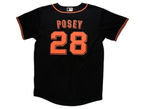 Nike Youth San Francisco Giants Buster Posey Official Player Jersey