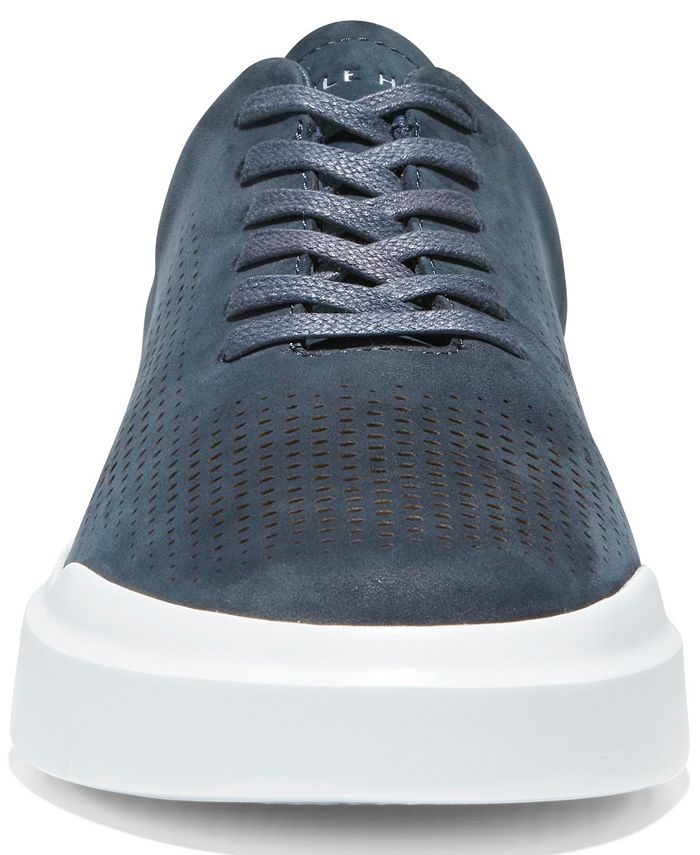 Cole Haan Men's GrandPro Rally Laser Cut Perforated Sneakers - Macy's