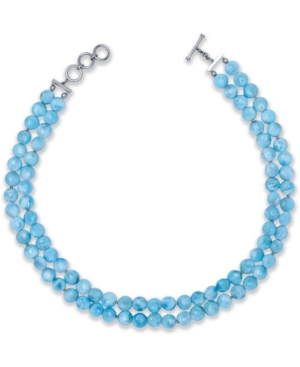 image of Marahlago Larimar Beaded Double Row 18