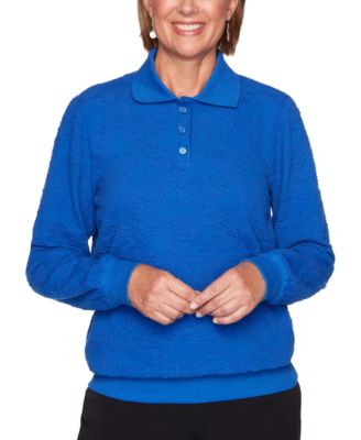 alfred dunner polo tops