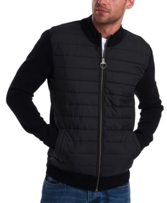 barbour full zip sweater